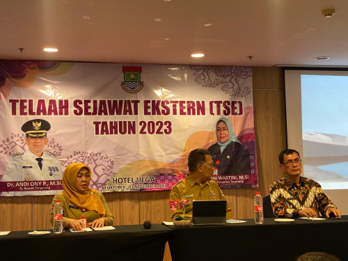 Entry Meeting Telaah Sejawat Ektern (TSE) Tahun 2023 di Kabupaten Tangerang
