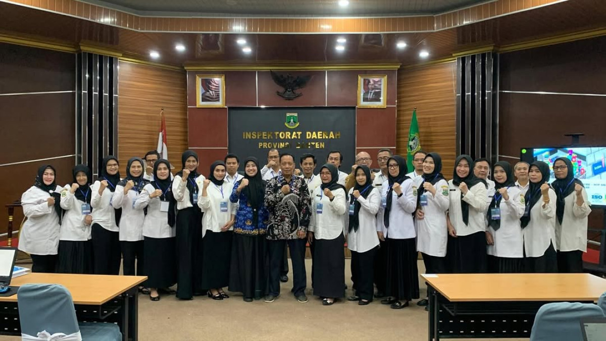 Pelatihan SMAP Tahap 2: Penyusunan Dokumen SMAP di lingkungan Inspektorat Daerah Provinsi Banten