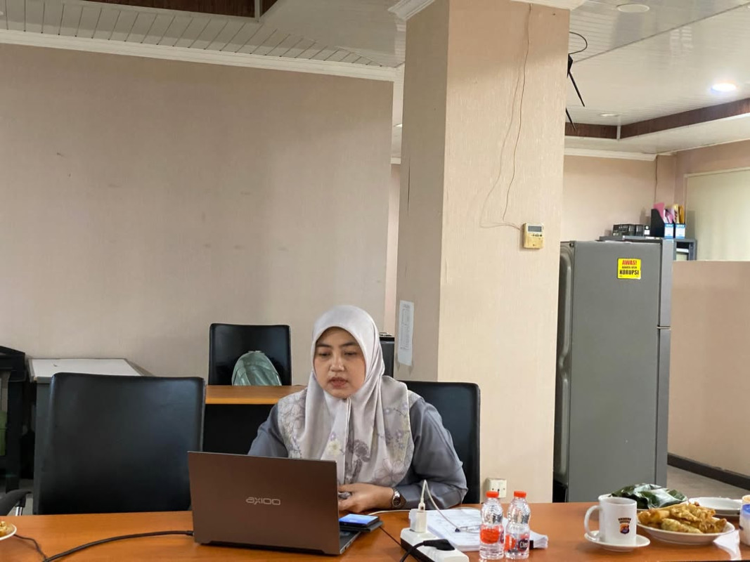 Rapat Pembahasan Tindak Lanjut Hasil Survei Penilaian Integritas (SPI) Tahun 2024 melalui Zoom Meeting