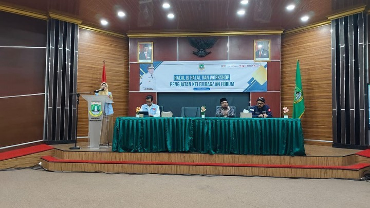 Halal Bihalal dan Workshop dan Penguatan Lembaga Forpak Banten bersama LSP KPK RI