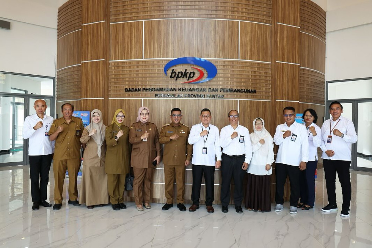 Kunjungi Perwakilan BPKP, Gubernur Banten Andra Soni: Pemprov Banten Perkuat Pengawasan.