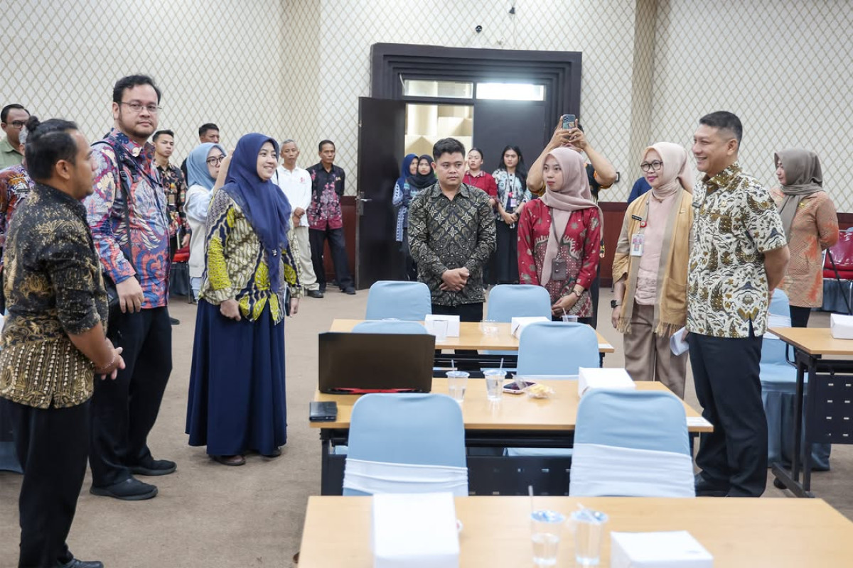 monitoring dan evaluasi Program Perluasan Percontohan Desa Anti Korupsi Provinsi Banten