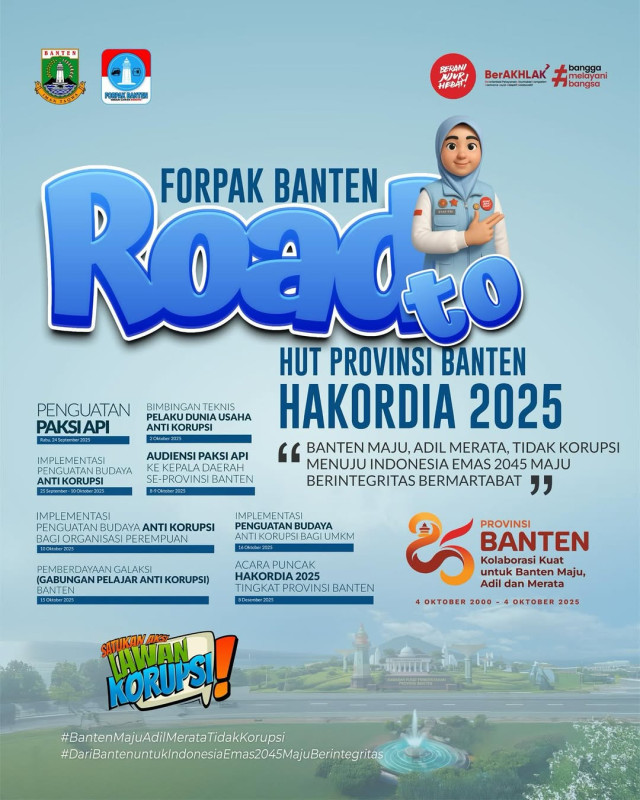 ✨ FORPAK Banten Road to HUT Provinsi Banten & HAKORDIA 2025 ✨