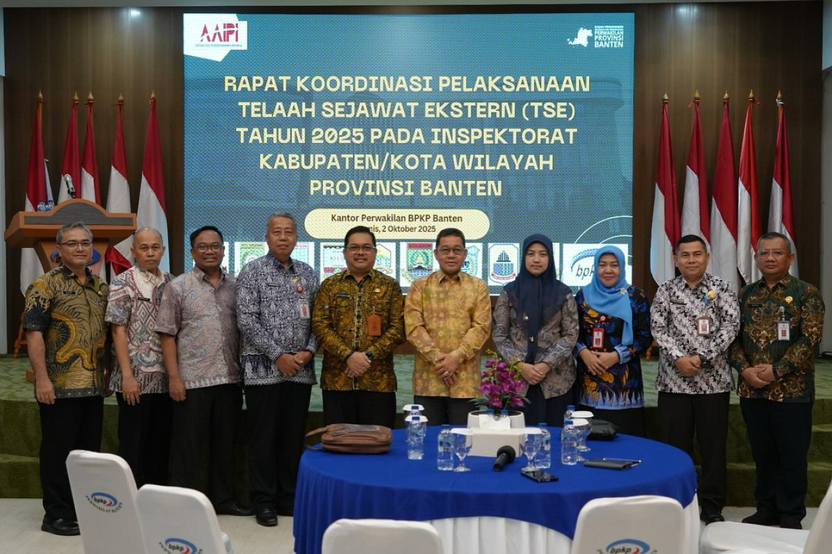 Rapat Koordinasi Pelaksanaan Telaahan Sejawat Eksternal