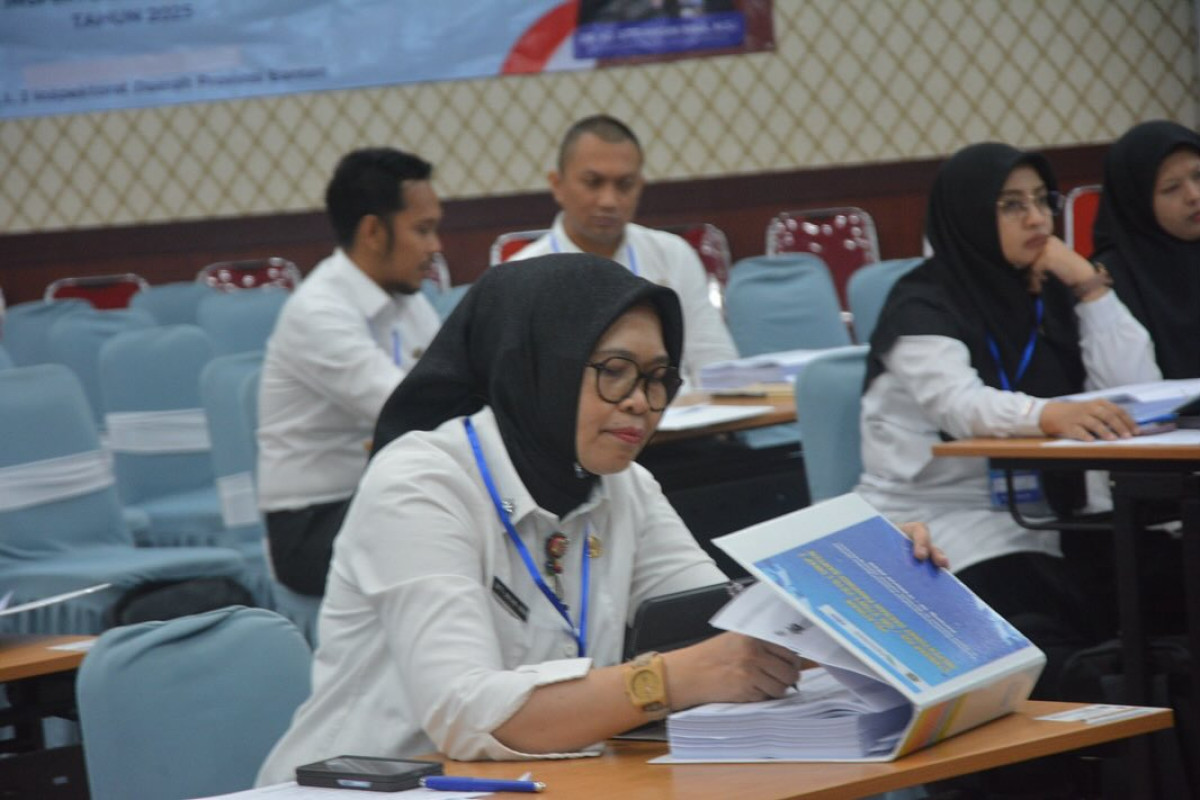 Inspektorat Daerah Provinsi Banten melaksanakan Pelatihan Sistem Managemen Anti Penyuapan (SMAP) Standar ISO SNI 37001