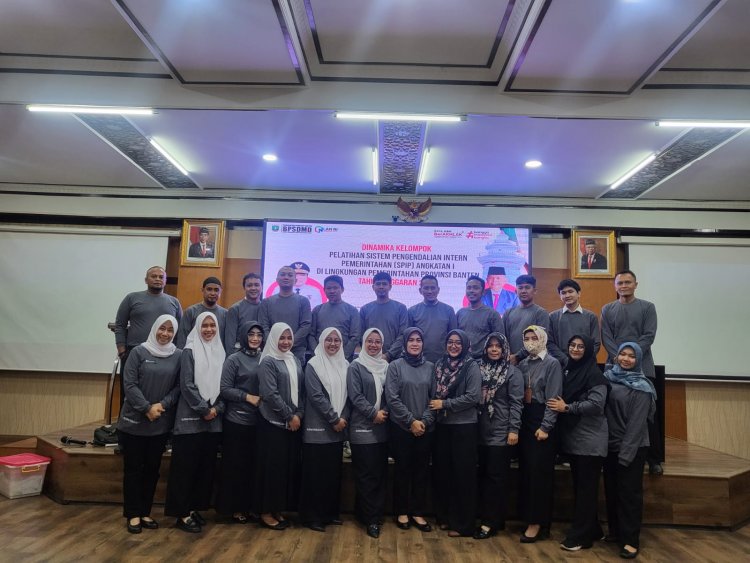 Pelatihan Pengelolaan SPIP Angkatan I dengan Metode Blended Learning di Lingkungan Provisi Banten