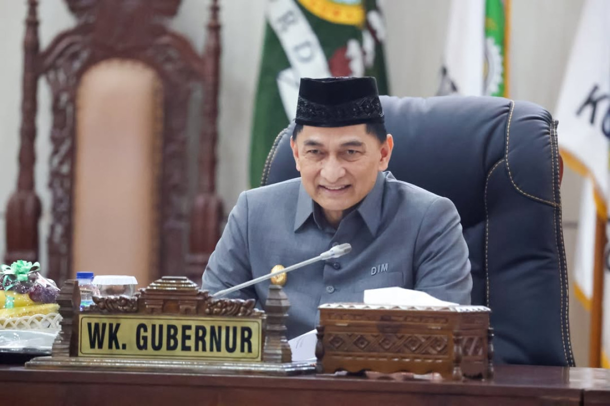 Wagub Banten A Dimyati Natakusumah Sampaikan Nota Pengantar Raperda LKPj APBD Provinsi Banten Tahun Anggaran 2024