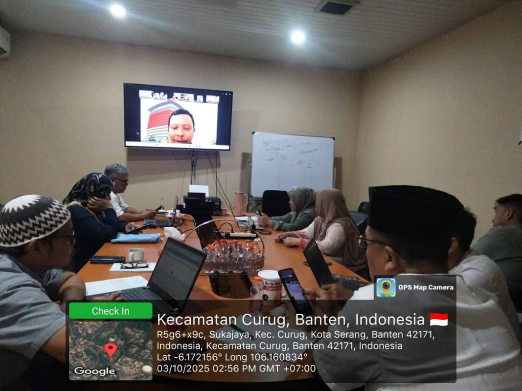 Rapat Koordinasi Penilaian Perluasan Percontohan Desa Anti Korupsi Provinsi Banten