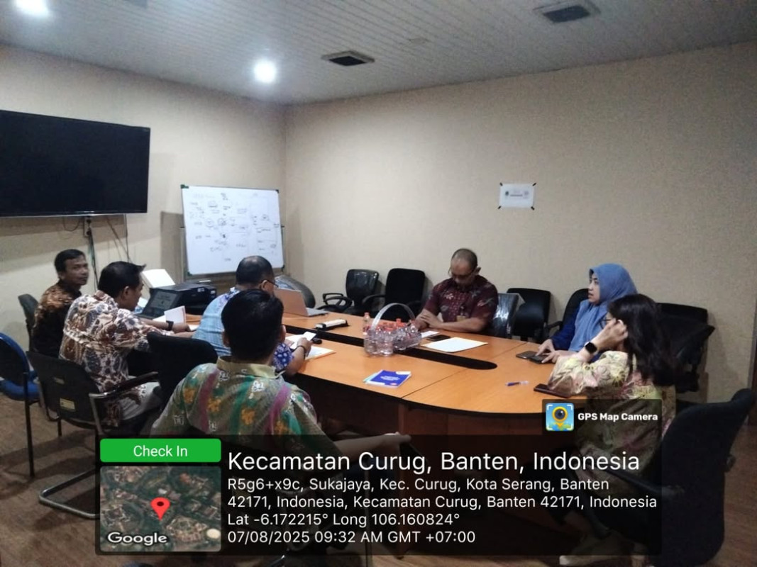 Rapat Tim Persiapan Desa Antikorupsi Tahun 2025 di Provinsi Banten
