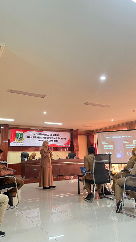 Sosialisasi SPI dalam kegiatan Pembinaan Manajemen Kepegawaian