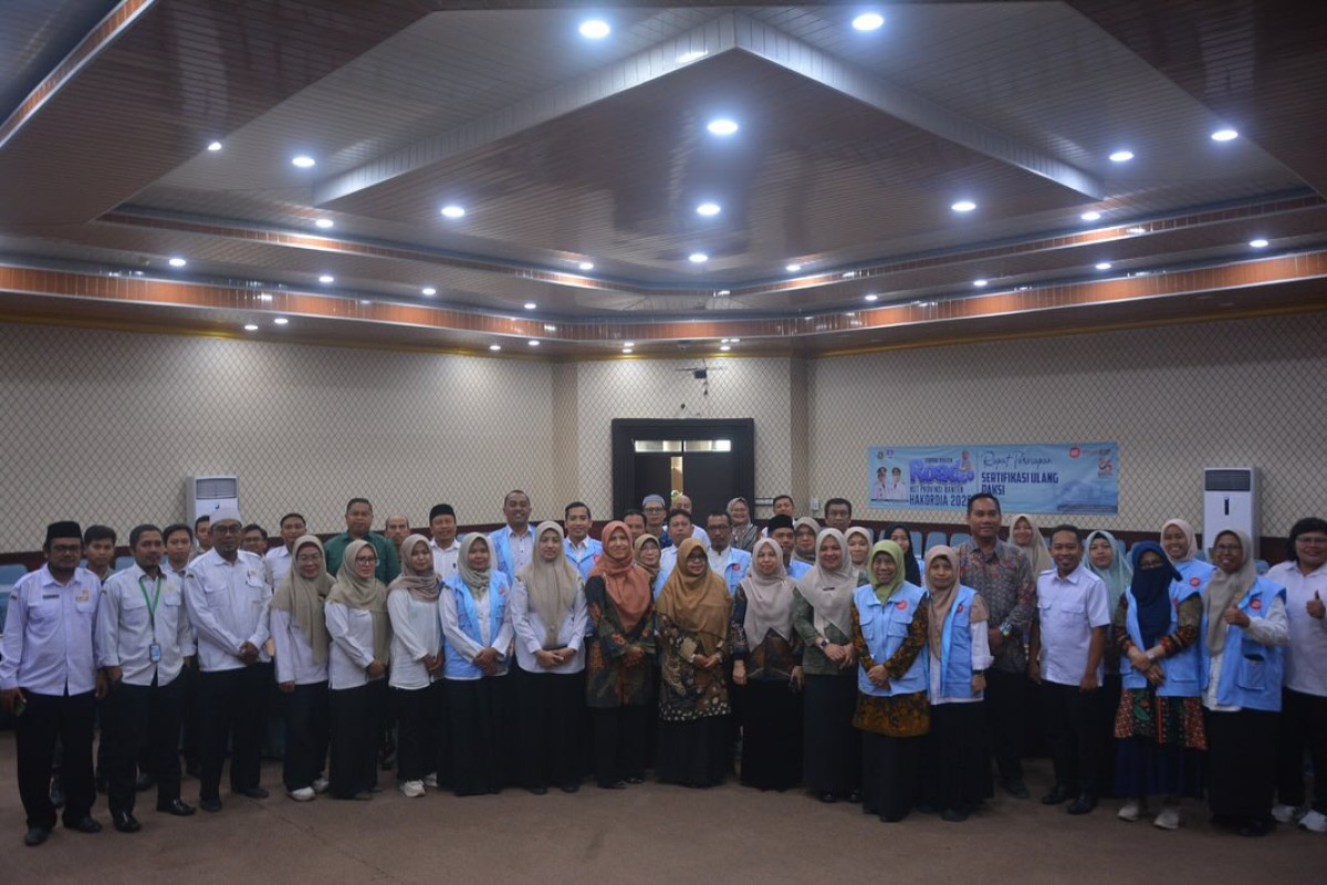 Sosialisasi Sertifikasi Ulang Penyuluh Antikorupsi oleh KPK-RI